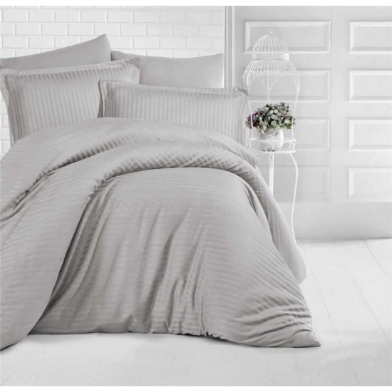 ΣΕΝΤΟΝΙ ΜΕ ΛΑΣΤΙΧΟ SOFT SATIN 02 180Χ200 + 25 LINEAHOME