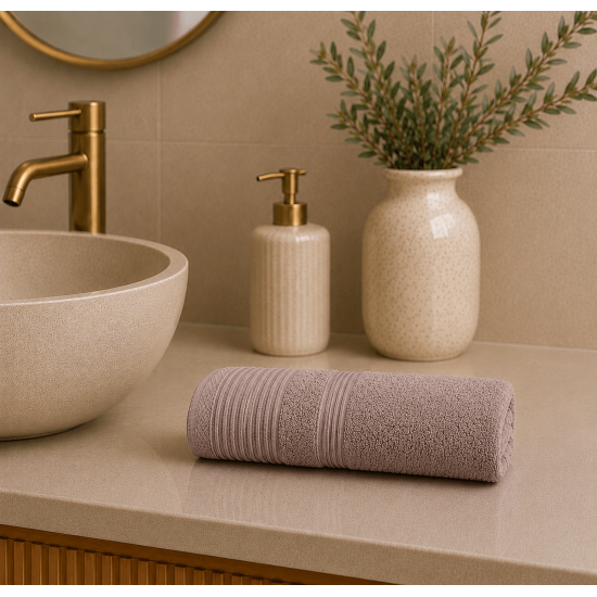 Πετσέτα Χεριών 30×50 Dusty Rose