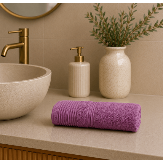 Πετσέτα Χεριών 30×50 Dark Lilac