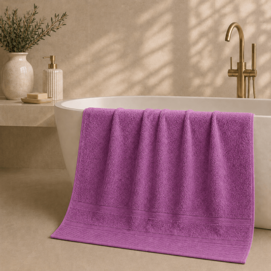 Πετσέτα Μπάνιου 80x150 Dark Lilac