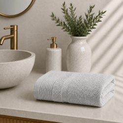 Πετσέτα Προσώπου 50×90 Light Grey