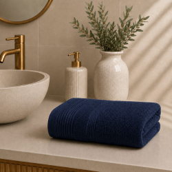 Πετσέτα Προσώπου 50×90 Navy Blue