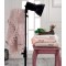 Beauty Home Πετσέτα προσώπου ζακάρ με δετό κρόσι Art 3180 50x90 Ροζ
