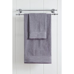 Beauty Home Πετσέτα προσώπου Art 3235 50x90 Γκρι