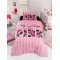 Beauty Home Σετ κουβερλί μονό Pink Art 6113 160x240 Ροζ