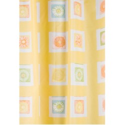 Κουρτίνα Μπάνιου Κ-4 - Κίτρινο - Διάσταση: 200 x 180 cm