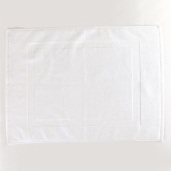 Πατακι Μπάνιου Ρίγα - Λευκό - Διάσταση: 50 x 70 cm