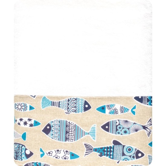 Πετσέτα Θαλάσσης Piscous - Εκρού - Διάσταση: 90 x 150 cm