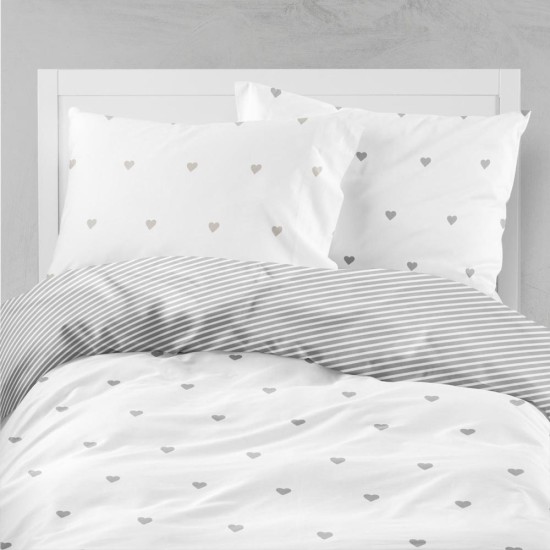 Σεντόνι Mix & Match Diagonal Διπλό - Ροζέ - Διάσταση: 220 x 240 cm