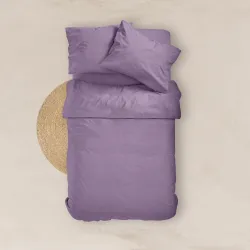 Σεντόνι Μονόχρωμο Solid Υπέρδιπλο - 12.Σκούρο Μωβ - Διάσταση: 240 x 260 cm