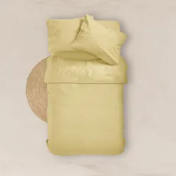 Σεντόνι Μονόχρωμο Solid Υπέρδιπλο - 26.Κίτρινο - Διάσταση: 240 x 260 cm