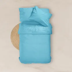 Σεντόνι Μονόχρωμο Solid Υπέρδιπλο - 6.Τυρκουάζ - Διάσταση: 240 x 260 cm