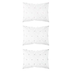 Σεντόνι Σετ 2ΤΜΧ Hearts Μονό - Μπεζ - Διάσταση: 160 x 240 cm + 50 x 70 cm