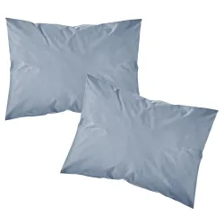 Ζεύγος Μαξιλαροθήκες Solid Μονόχρωμες - 2.Ποντικί - Διάσταση: (2) 50 x 70 cm