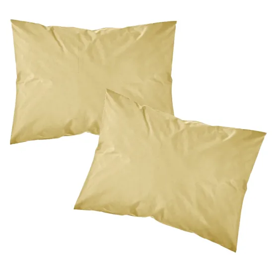 Ζεύγος Μαξιλαροθήκες Solid Μονόχρωμες - 2.Ποντικί - Διάσταση: (2) 50 x 70 cm