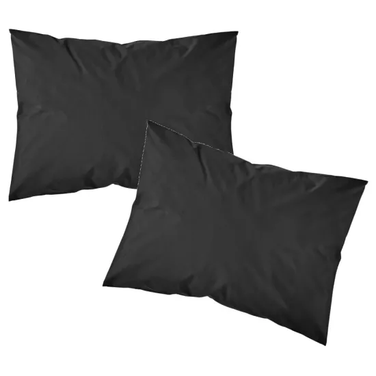 Ζεύγος Μαξιλαροθήκες Solid Μονόχρωμες - 2.Ποντικί - Διάσταση: (2) 50 x 70 cm