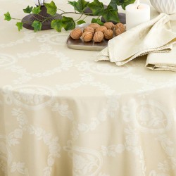 Τραπεζομάντηλο Αριάδνη - Γκρι - Διάσταση: 140 x 260 cm + (12) 45 x 45 cm