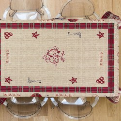 Beauty Home Τραπεζομάντηλο Art 8254 140x180 Εμπριμέ