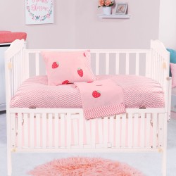 Beauty Home Σετ σεντόνια βρεφικά Art 5180 120x160 Ροζ