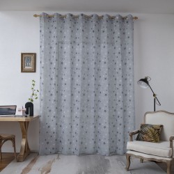 Beauty Home Κουρτίνα Art 6121 280x280 Γαλάζιο,Μπλε