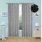 Beauty Home Κουρτίνα φωσφορίζουσα με τρέσα Art 6141 140x270 Γκρι
