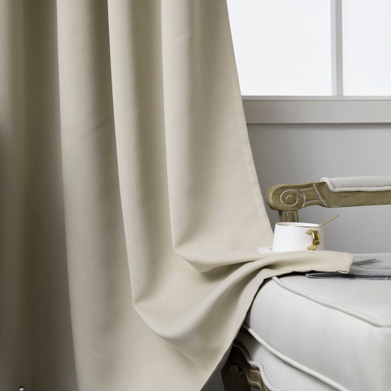 Beauty Home Ύφασμα κουρτίνας Blackout σκίασης Ideal Art 8400  Ύφασμα Φ280 Άμμου