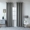 Beauty Home Κουρτίνα Blackout σκίασης με 8 κρίκους Art Ideal 8400 140x270 Ανθρακίτης