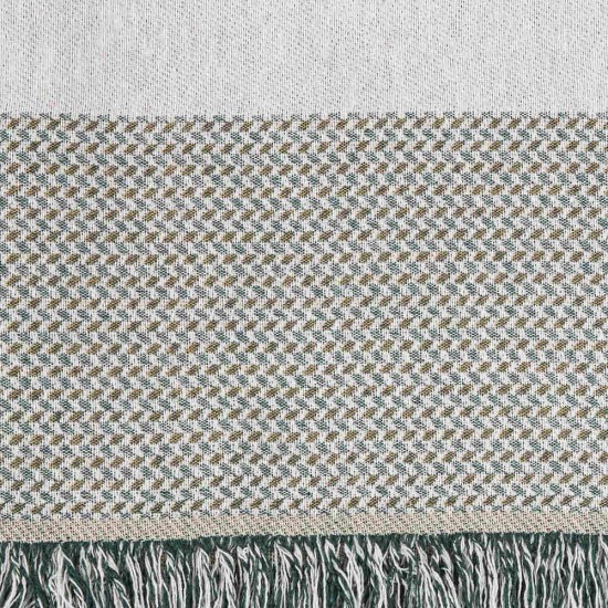 Ριχτάρι Βαμβακερό Διθέσιο Isla - Μαύρο - Διάσταση: 180 x 250 cm