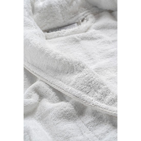Beauty Home Μπουρνούζι με γιακά Belton Art Ε3014 100% Cotton Pennie 440gsm M/L Λευκό