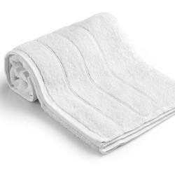 Beauty Home Πετσέτα Προσώπου Ξενοδοχείου Crystal 3lines 600gsm Art Ε3062 100% Cotton 50x90 Λευκό