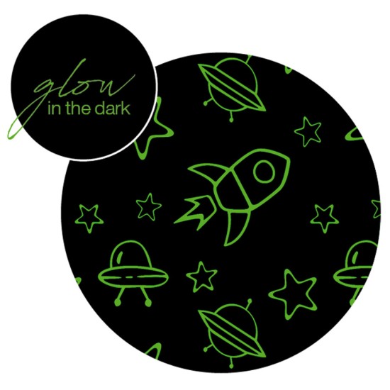 Παιδικό Χαλί Space Ορθογώνιο - Γκρι - Διάσταση: 115 x 180 cm