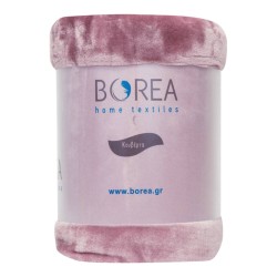 Κουβέρτα Μονόχρωμη K-4 Μονή - Ροζέ - Διάσταση: 150 x 220 cm