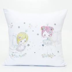 Μαξιλάρι Διακοσμητικό Printed Magic - Λευκό - Διάσταση: 45 x 45 cm