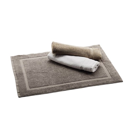 Βαμβακερό πατάκι μπάνιου (λευκό)