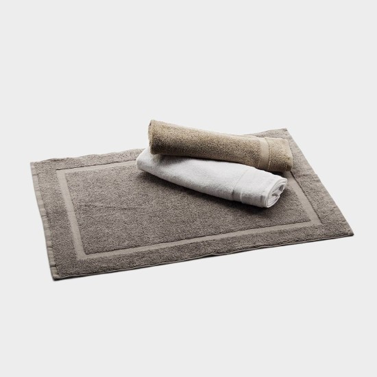 Βαμβακερό πατάκι μπάνιου (γκρι)