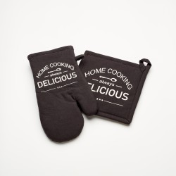 Σετ γάντι-πιάστρα delicious