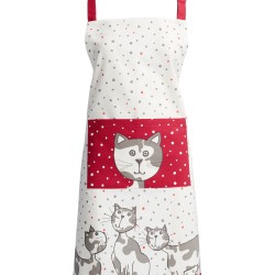 Υφασμάτινη Ποδιά γατούλα