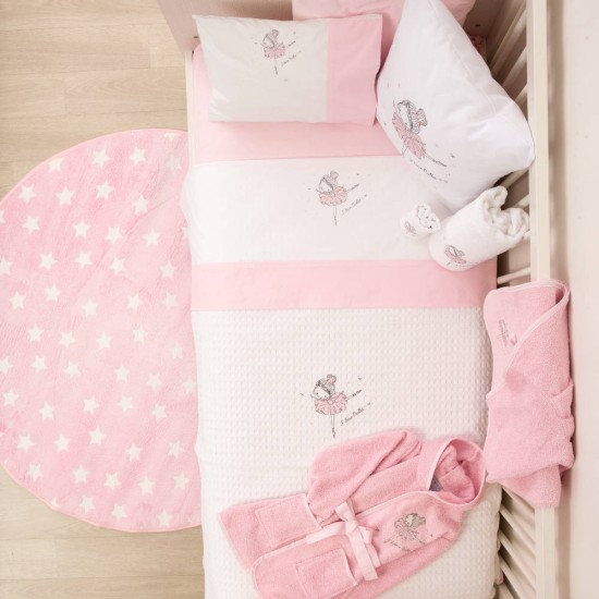 Μαξιλάρι Διακοσμητικό Printed Ballet - Λευκό - Διάσταση: 45 x 45 cm