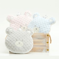 Μαξιλάρι Διακοσμητικό Angel Bear - Γαλάζιο - Διάσταση: 30 x 25 cm