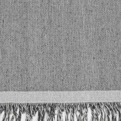 Ριχτάρι Βαμβακερό Πολυθρόνας Basic - Γκρι - Διάσταση: 180 x 150 cm