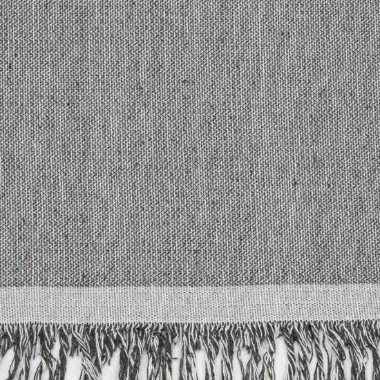 Ριχτάρι Βαμβακερό Πολυθρόνας Basic - Γκρι - Διάσταση: 180 x 150 cm