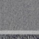 Ριχτάρι Βαμβακερό Πολυθρόνας Basic - Γκρι - Διάσταση: 180 x 150 cm