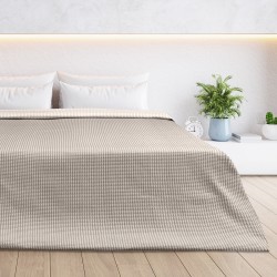 Beauty Home Κουβέρτα King Size διπλής όψεως Cross matelasse Art 11173 260x270 Άμμου