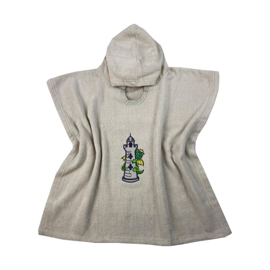 Παιδικό Πόντσο 2-4 Ετών dragon 55X110