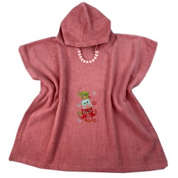 Παιδικό Πόντσο 2-4 Ετών family owls 55X110