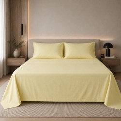 Σεντόνι Υπερ/πλο Πεννιέ Yellow (2.50x2.70)