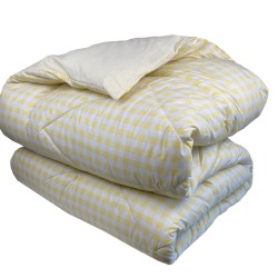 Πάπλωμα Υπέρδιπλο  220x240 Carla Yellow