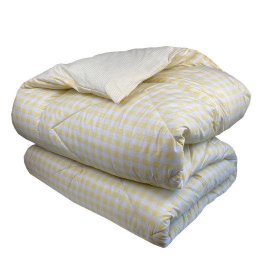 Πάπλωμα Υπέρδιπλο  220x240 Carla Yellow