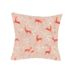 Μαξιλάρι Διακοσμητικό Χριστουγεννιάτικο Glory - Μπεζ - Διάσταση: 45 x 45 cm