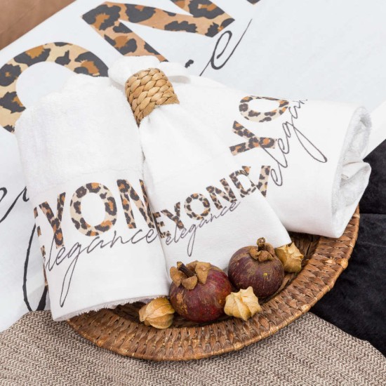 Σεντόνι Digital Print Σετ Beyond Υπέρδιπλο - Λευκό - Διάσταση: 220 x 240 cm + (2) 50 x 70 cm